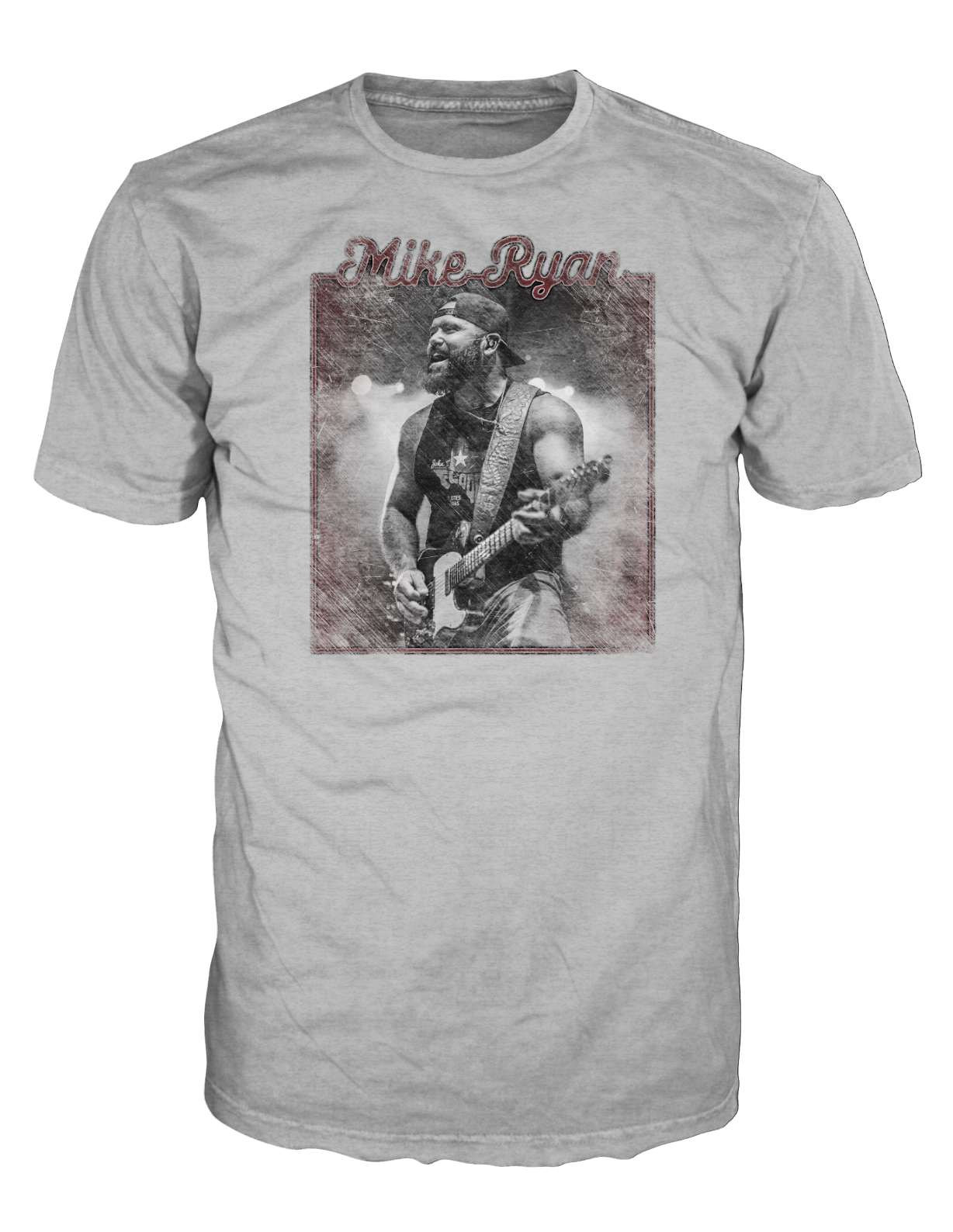 Mike Ryan Grey Picture Tee