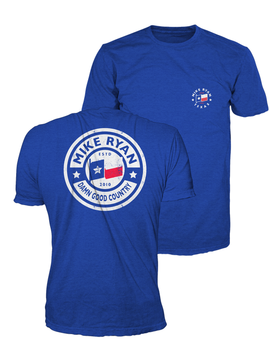 Mike Ryan Royal Blue Tee