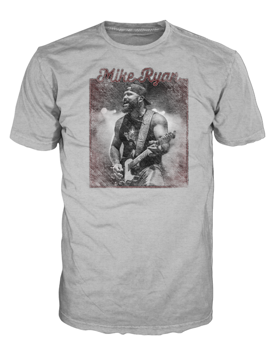 Mike Ryan Grey  Picture Tee
